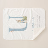 Peter Rabbit | Persoonlijke brief U Sherpa Deken (Voorkant (horizontaal))
