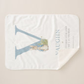 Peter Rabbit | Persoonlijke brief V Sherpa Deken (Voorkant (horizontaal))