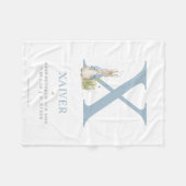 Peter Rabbit | Persoonlijke brief X Fleece Deken (Voorkant (Horizontaal))