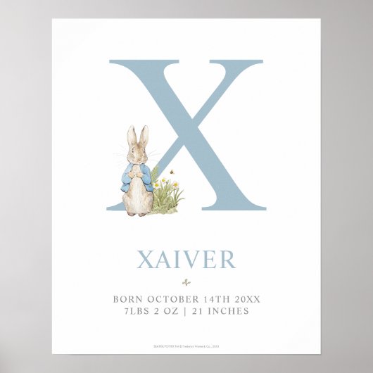 Peter Rabbit | Persoonlijke brief X Poster (Voorkant)