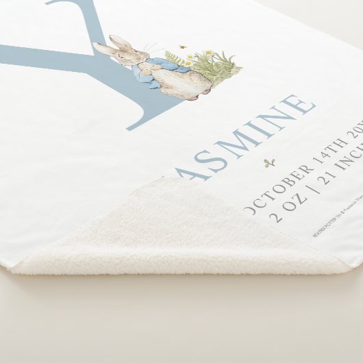 Peter Rabbit | Persoonlijke brief Y Sherpa Deken (3/4)