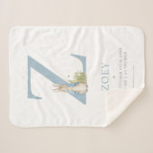 Peter Rabbit | Persoonlijke brief Z Sherpa Deken (Voorkant (horizontaal))