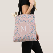 Peter Rabbit | Pink Floral Garden Pattern Tote Bag (Dichtbij)