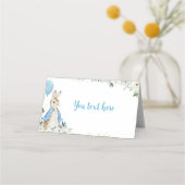 Peter Rabbit Place Card Verjaardagsfeest Plaatskaartje (Voorkant)