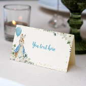 Peter Rabbit Place Card Verjaardagsfeest Plaatskaartje