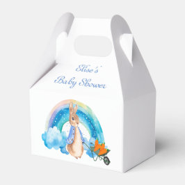 Peter Rabbit Rainbow Carrots Boy Baby shower Bedankdoosjes