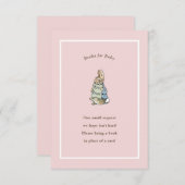 Peter Rabbit Roze Baby Boek Informatiekaartje (Voorkant / Achterkant)