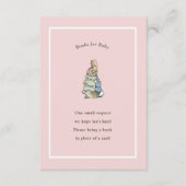 Peter Rabbit Roze Baby Boek Informatiekaartje (Voorkant)