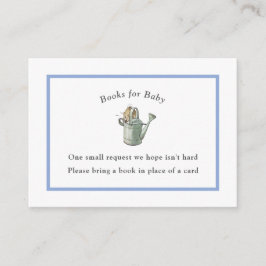 Peter Rabbit Roze  Baby Boek Informatiekaartje