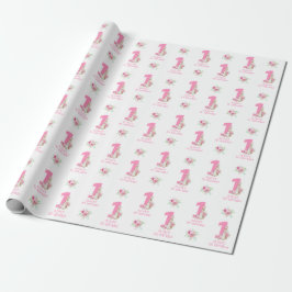 Peter Rabbit | Roze Verjaardags Verpakking Cadeaupapier