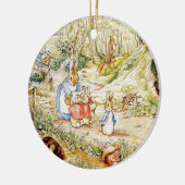 Peter Rabbit’s Neighbourhood by Beatrix Potter Keramisch Ornament (Links)