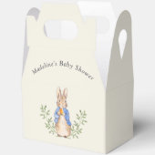Peter Rabbit Sage Green Baby shower Bedankdoosjes (Open)