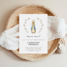 Peter Rabbit Schattige Baby shower