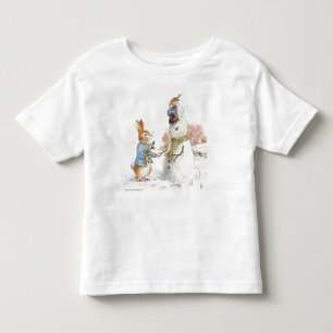 Peter Rabbit (sneeuwman) Kinder Shirts
