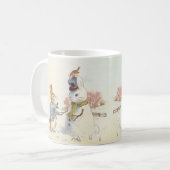 Peter Rabbit (sneeuwman) Koffiemok (Voorkant links)