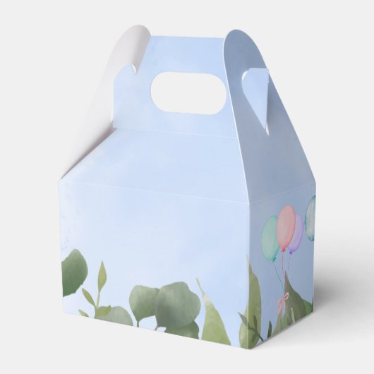 Peter Rabbit Storybook Characters Baby shower Bedankdoosjes (Achterkant)