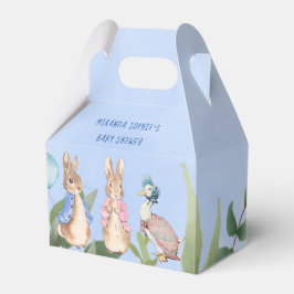 Peter Rabbit Storybook Characters Baby shower Bedankdoosjes