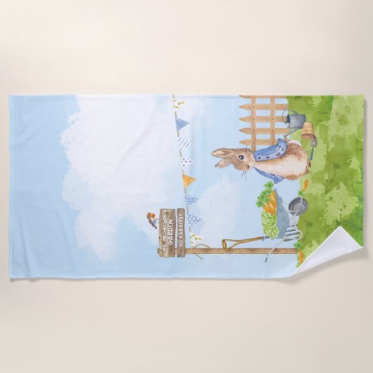 Peter Rabbit Towel Strandlaken (Voorkant)