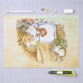 Peter Rabbit (turnip) Weefselpapier Tissuepapier (Craft)