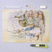 Peter Rabbit (uien) Weefselpapier Tissuepapier (Craft)