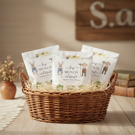 Peter Rabbit Veggies Mr. McGreggor Tuinfeest Bedankzakje