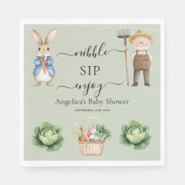 Peter Rabbit Veggies Mr. McGreggor Tuinfeest Servet