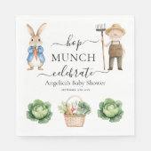 Peter Rabbit Veggies Mr. McGreggor Tuinfeest Servet (Voorkant)