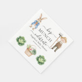 Peter Rabbit Veggies Mr. McGreggor Tuinfeest Servet (Hoek)
