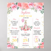 Peter Rabbit Verjaardag Milestone Poster (Voorkant)