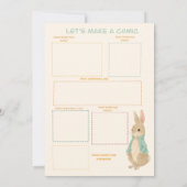 Peter Rabbit Verjaardag & Spel Kaart (Achterkant)