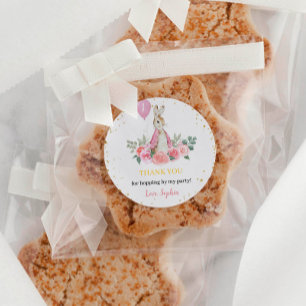 Peter Rabbit Verjaardag Sticker Labels
