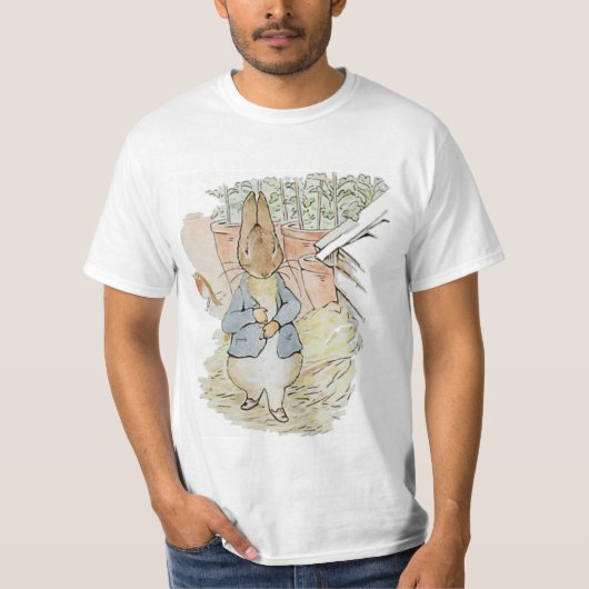 PETER RABBIT voelde zich behoorlijk ziek na te vee T-shirt (Voorkant)