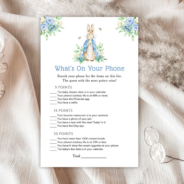 Peter Rabbit Wat is er op je telefoon Baby spel (Creator heeft geüpload)