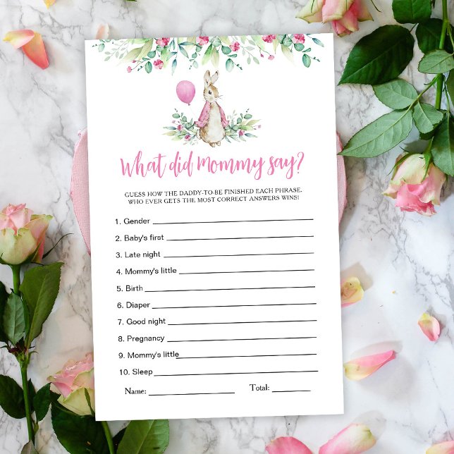 Peter Rabbit Wat zei mama spel (Creator heeft geüpload)