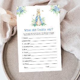 Peter Rabbit Wat zei papa spel