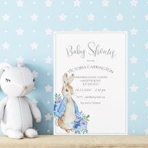 Peter Rabbit Waterverf Baby shower