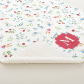 Peter Rabbit | Waterverf bospatroon Sherpa Deken (3/4)