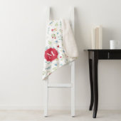 Peter Rabbit | Waterverf bospatroon Sherpa Deken (In situ)