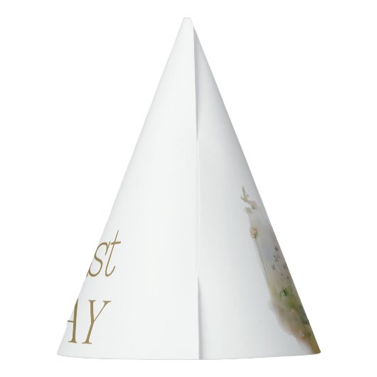 Peter Rabbit Waterverf Verjaardag Feesthoedjes (Achterkant)