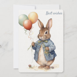 Peter Rabbit wenskaart Feestdagenkaart