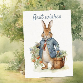 Peter Rabbit Wenskaart Feestdagenkaart