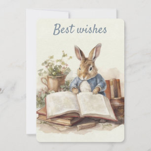 Peter Rabbit Wenskaart Feestdagenkaart