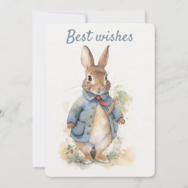 Peter Rabbit wenskaart Feestdagenkaart