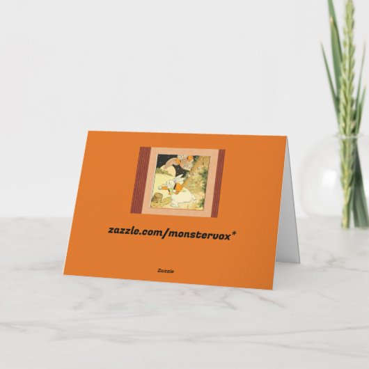 Peter Rabbit Wenskaart Kaart (Achterkant)