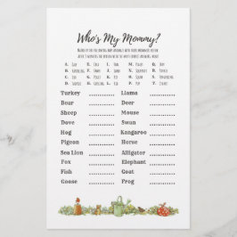 Peter Rabbit | Wie is mijn mama? | BABY SHOWER