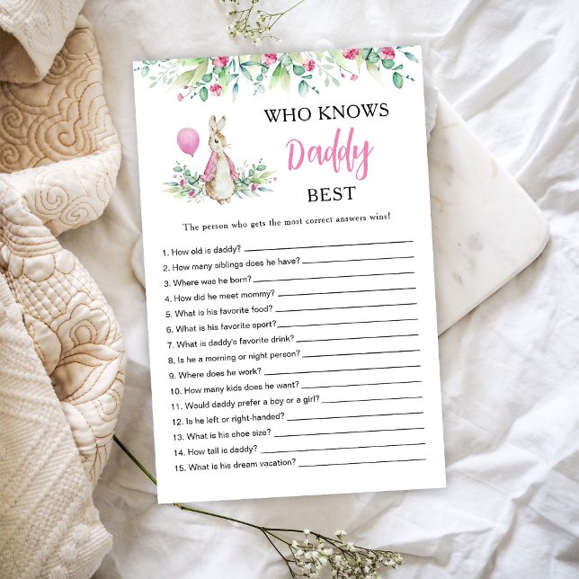 Peter Rabbit Wie kent papa beste spel (Creator heeft geüpload)