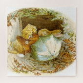 "Peter Rabbit with Winter Umbrella" door Beatrix P Legpuzzel (Horizontaal)