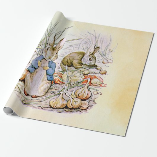 Peter Rabbit Wrapping Paper Cadeaupapier (Uitgerold)