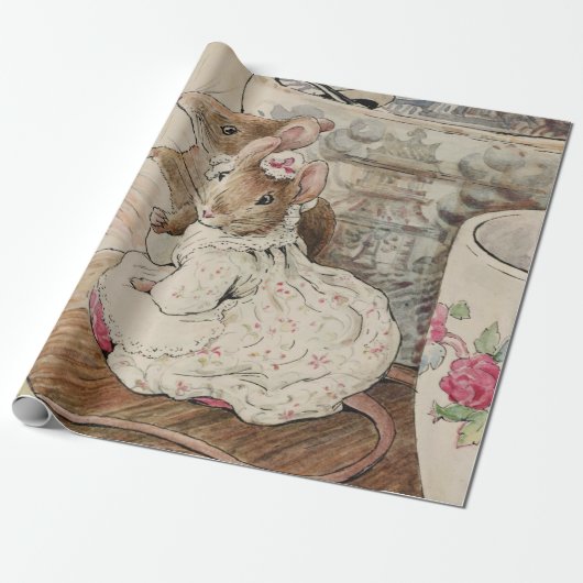 Peter Rabbit Wrapping Paper Cadeaupapier (Uitgerold)