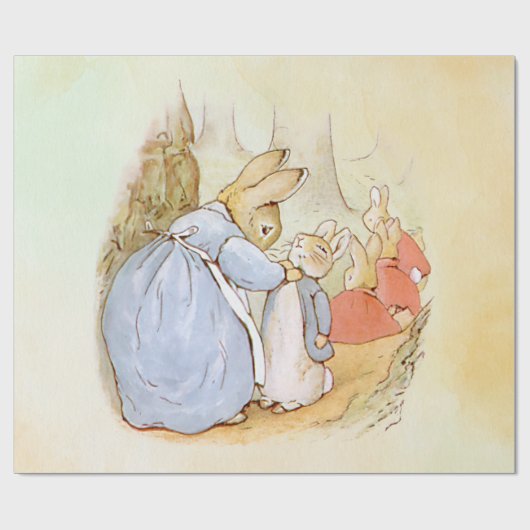Peter Rabbit Wrapping Paper Cadeaupapier (Vlak)